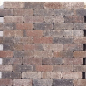 Waalformaat sierbestrating Oudbont strak, 20x5x6cm, per m2