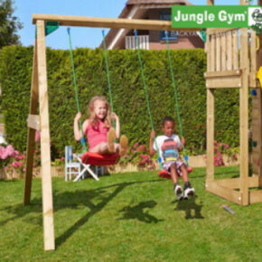 Houten speeltoestellen Jungle Swing aanbouwset swing module