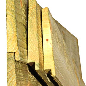 Zweeds rabat potdekselplanken 360cm