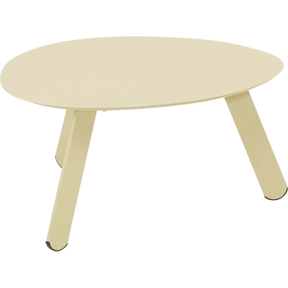 Bijzettafeltje Tiki 55x46x31cm beige - Afbeelding 5