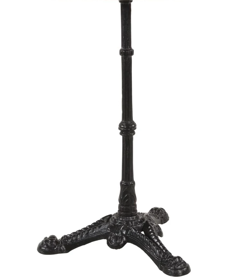 Gietijzeren onderstel voor tafels 60cm