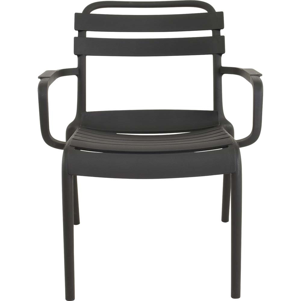 Loungestoel Torvi zwart - Afbeelding 2