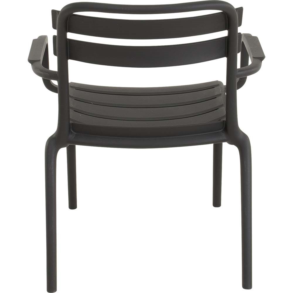Loungestoel Torvi zwart - Afbeelding 4