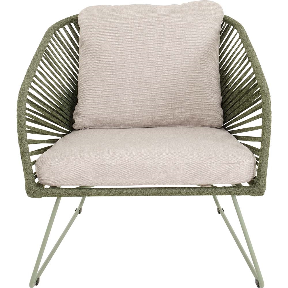 Loungestoel Izumi groen - Afbeelding 2