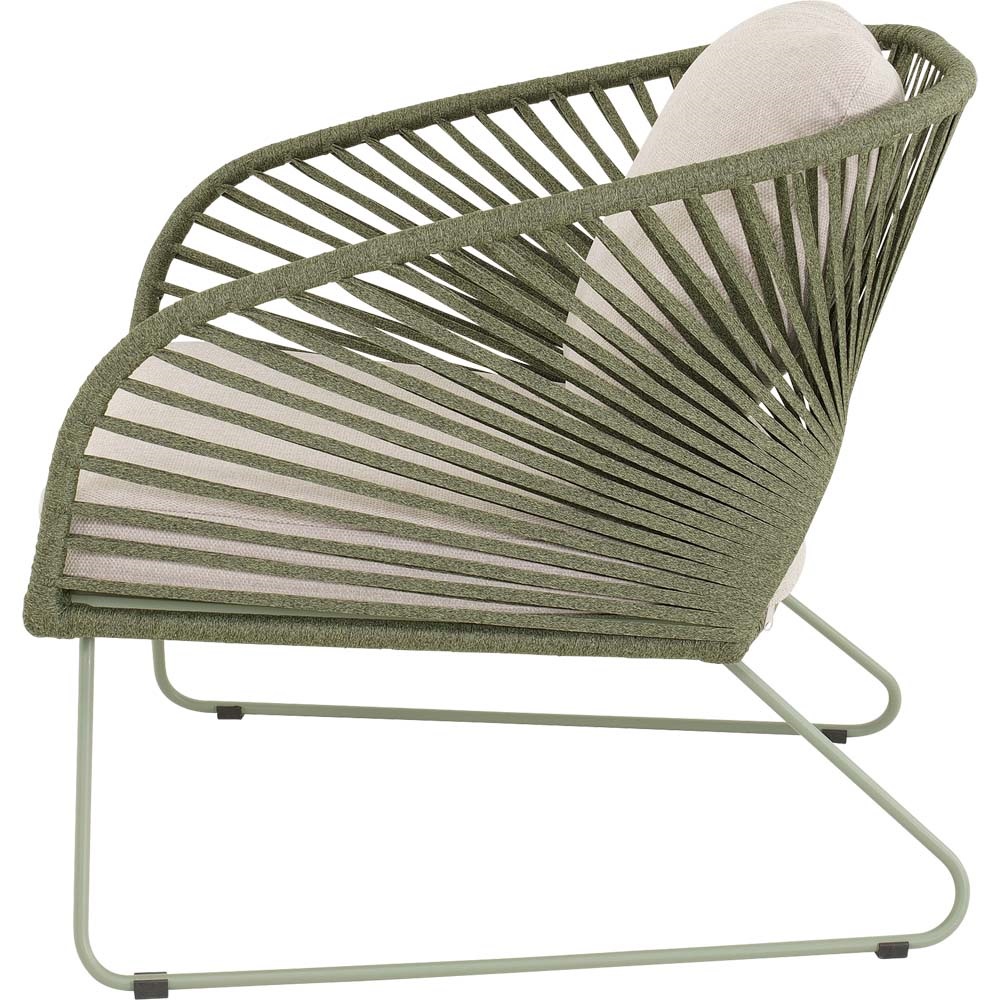 Loungestoel Izumi groen - Afbeelding 3