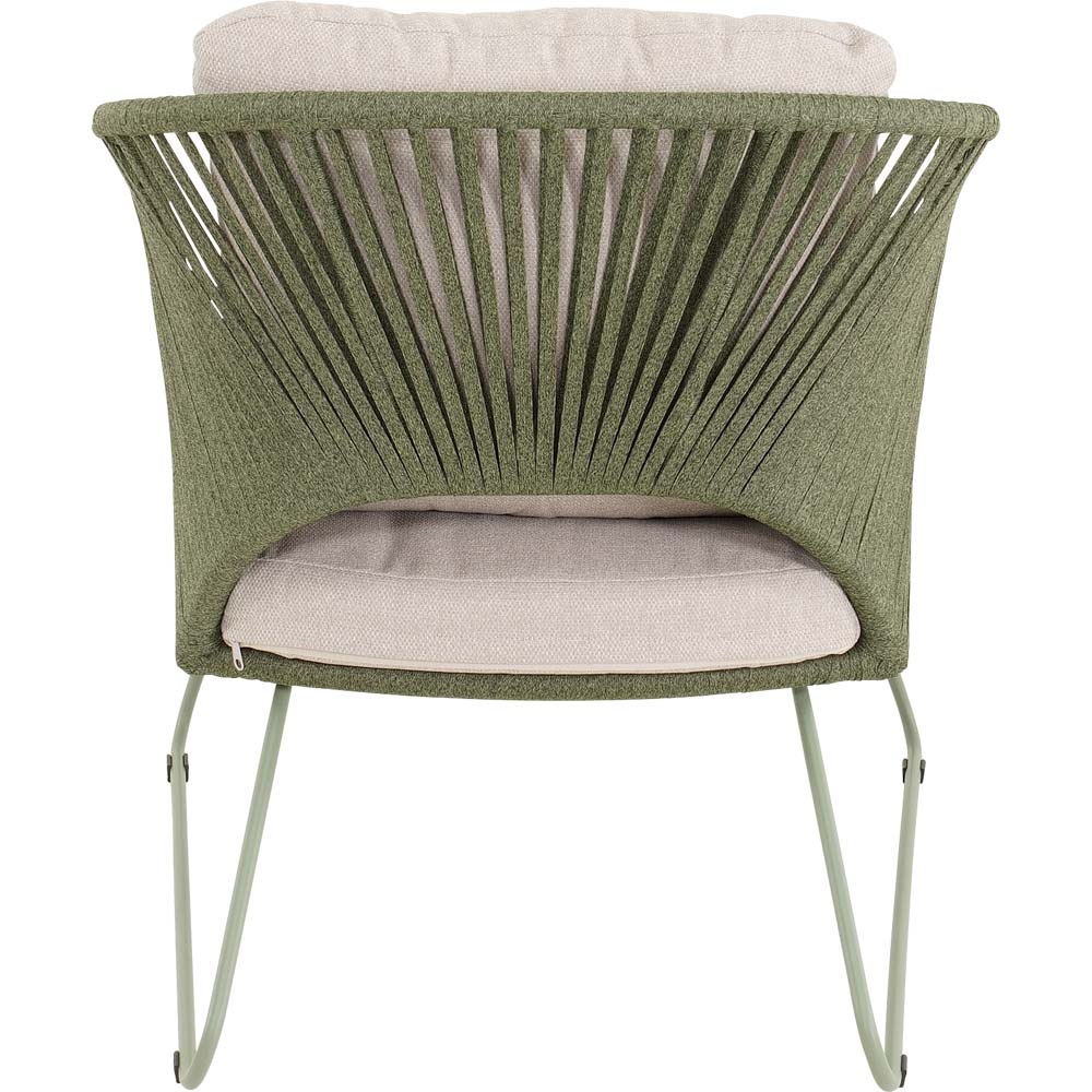 Loungestoel Izumi groen - Afbeelding 4