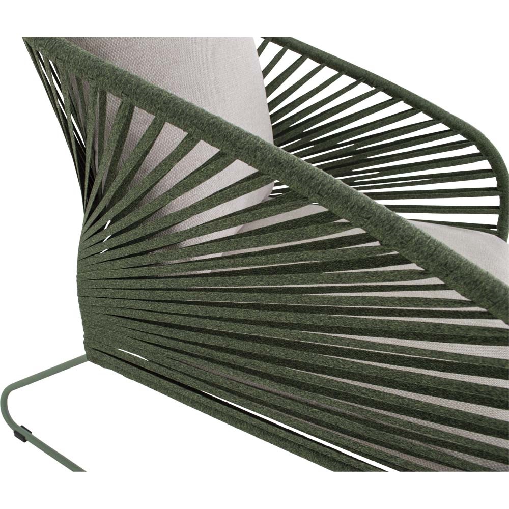Loungestoel Izumi groen - Afbeelding 9