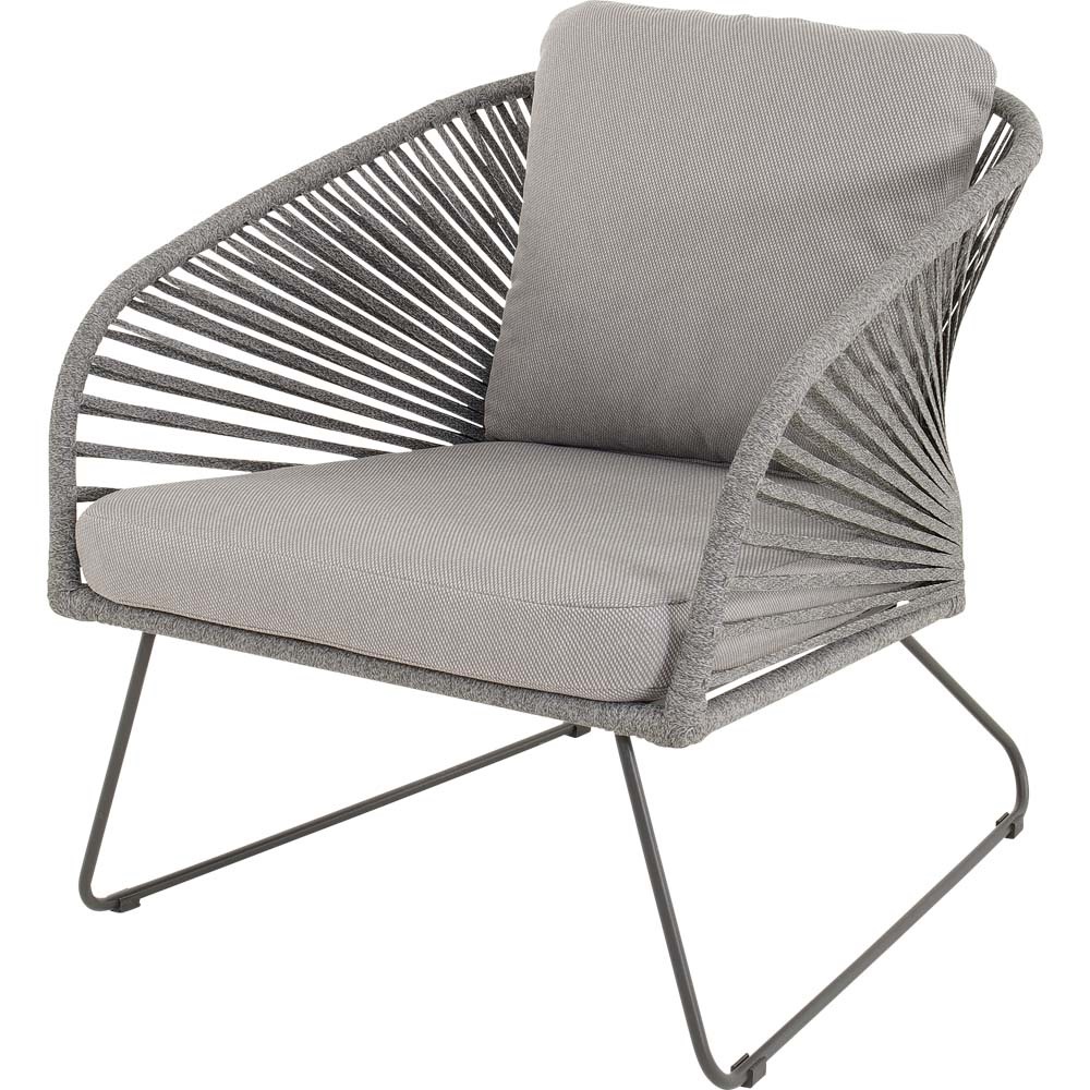 Loungestoel Izumi grijs