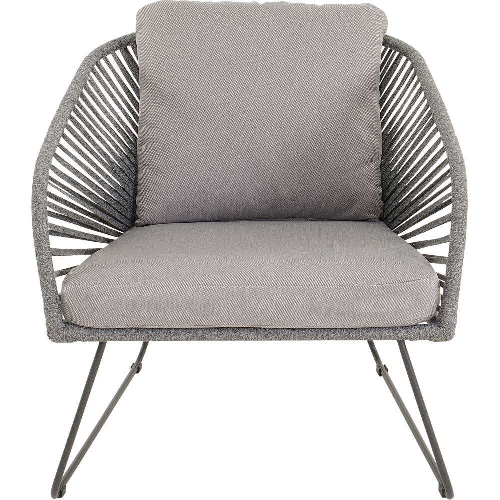 Loungestoel Izumi grijs - Afbeelding 2
