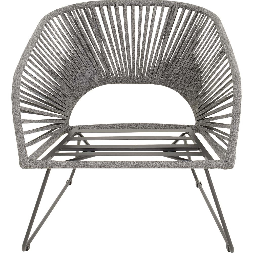 Loungestoel Izumi grijs - Afbeelding 6