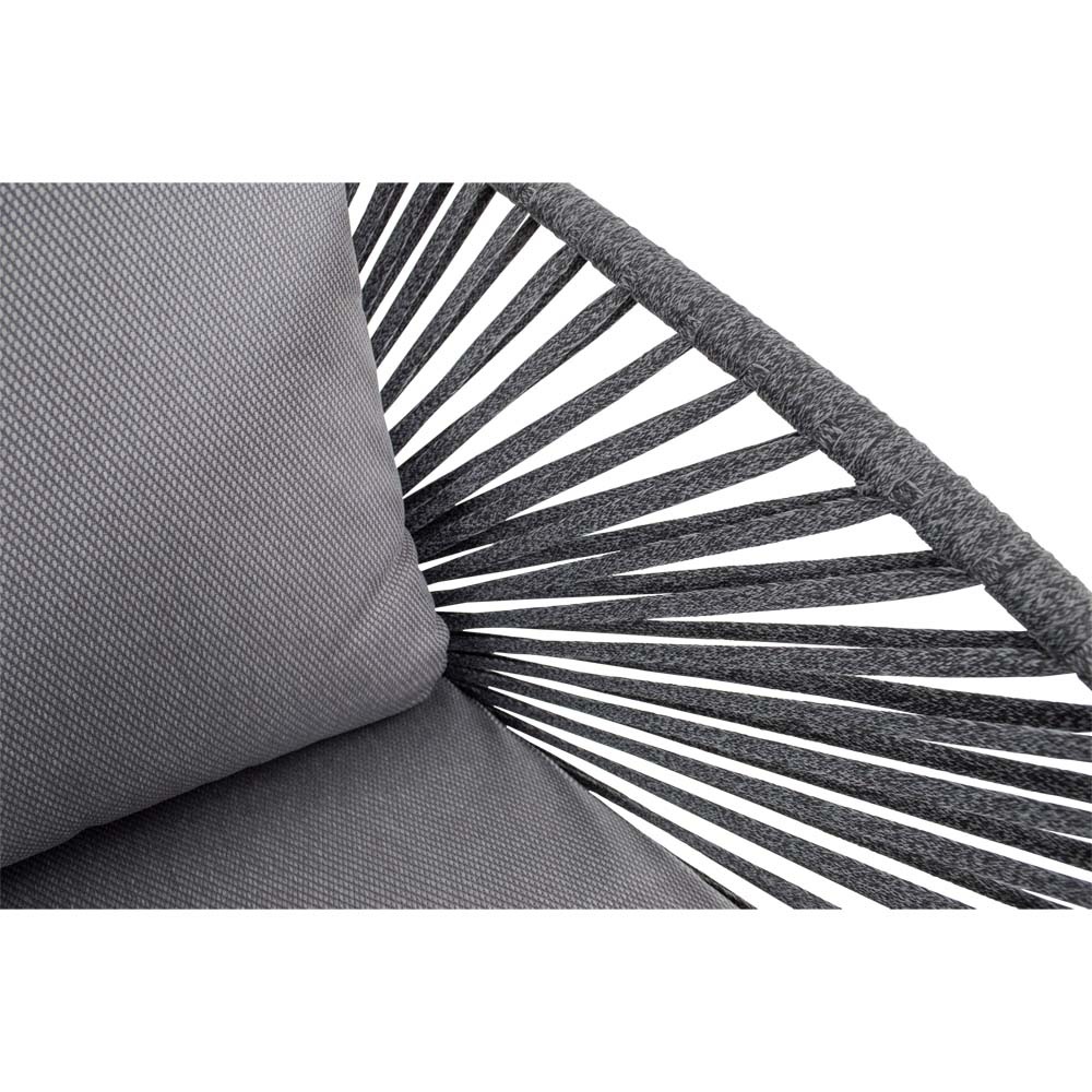 Loungestoel Izumi grijs - Afbeelding 8