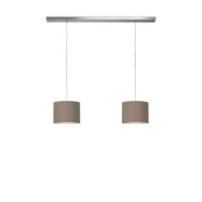 Home sweet home hanglamp Beam 2 Bling Ø 25 cm - taupe