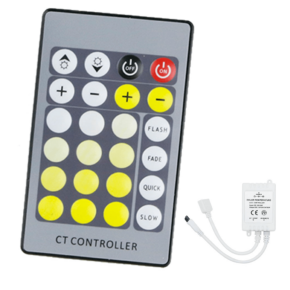 24 knops Dual White afstandsbediening IR