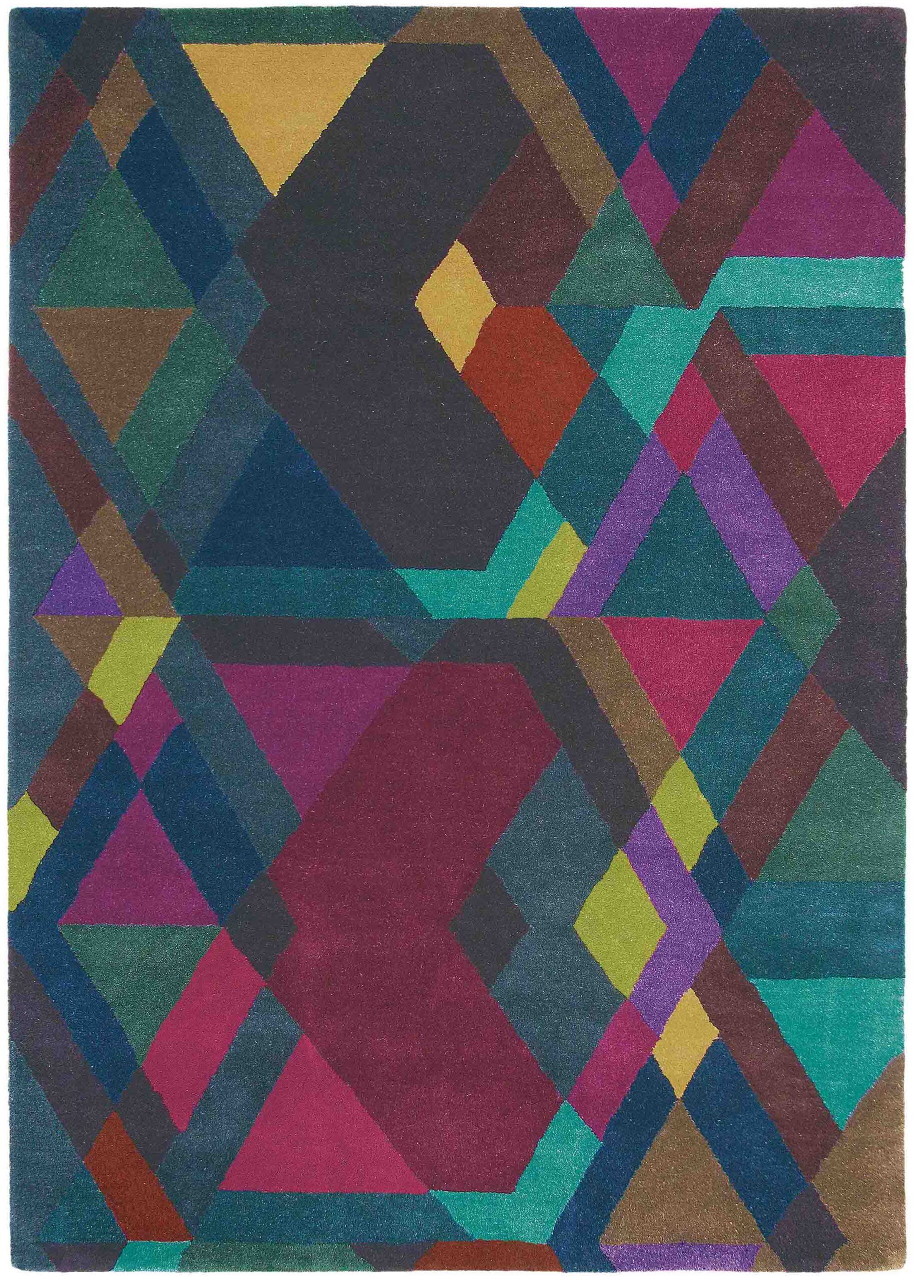 Ted Baker - Mosaic Deep Purple 57607 - 250x350 cm Vloerkleed
