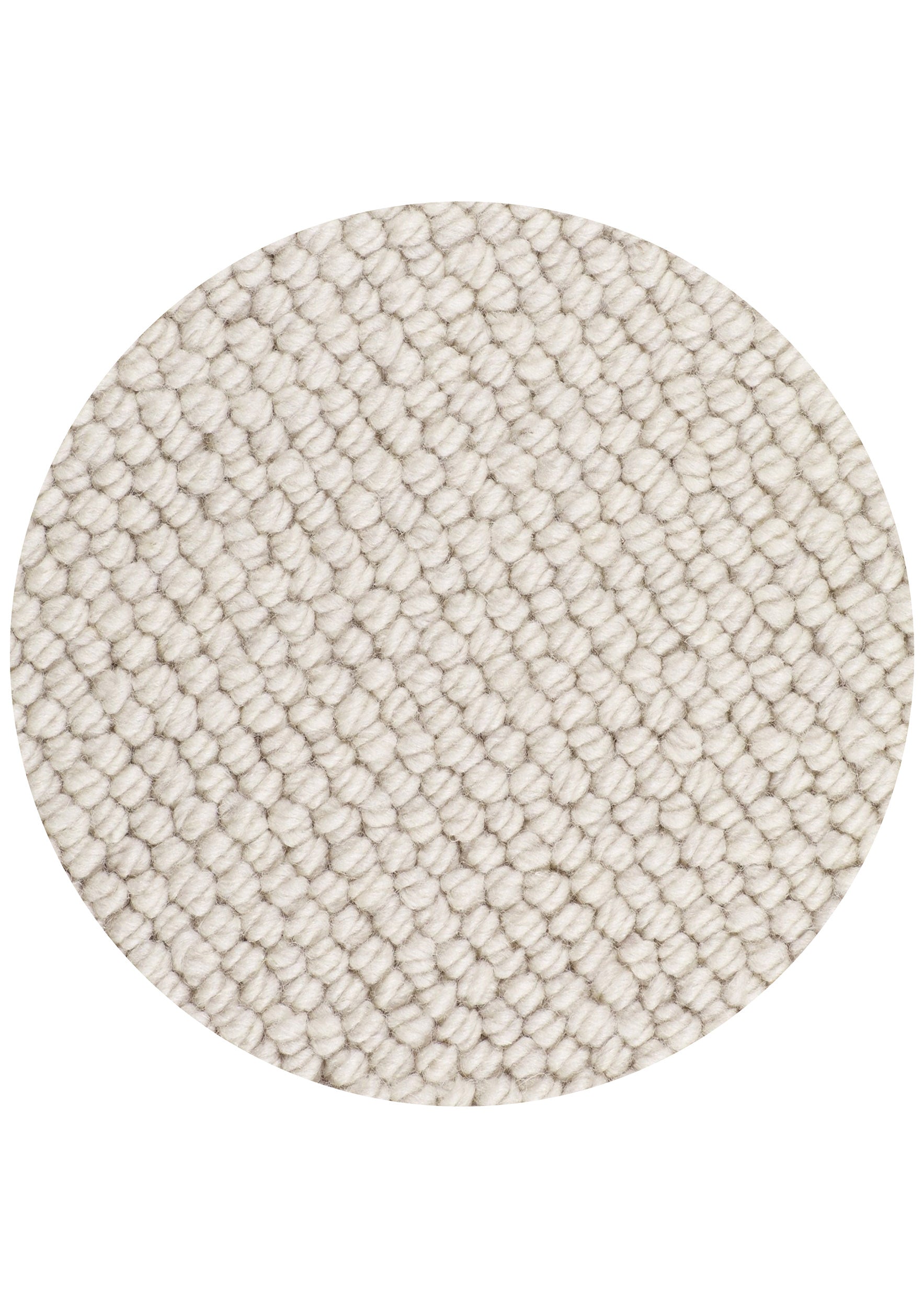 Monasch - Knot My Style Ivory Rond - 350 rond Vloerkleed