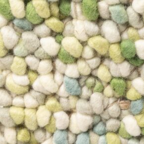 Brink en Campman - Pebble Fresh Green 129807 - 250x350 cm Vloerkleed