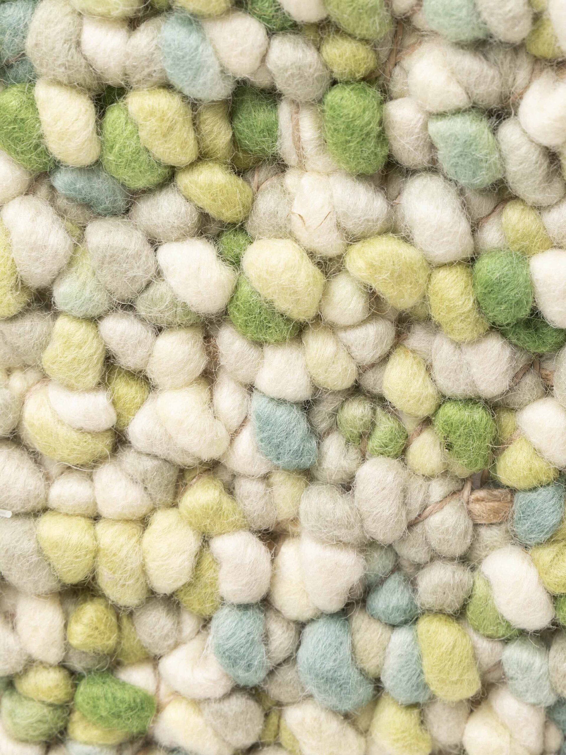 Brink en Campman - Pebble Fresh Green 129807 - 250x350 cm Vloerkleed