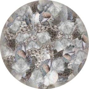 Moooi Carpets - Dodo Pavone - 350 rond Vloerkleed