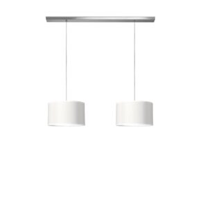 Home sweet home hanglamp Beam 2 bling Ø 35 cm - wit