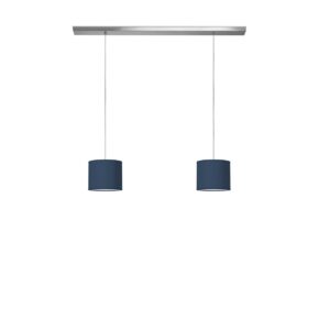 Home sweet home hanglamp Beam 2 Bling Ø 20 cm - blauw