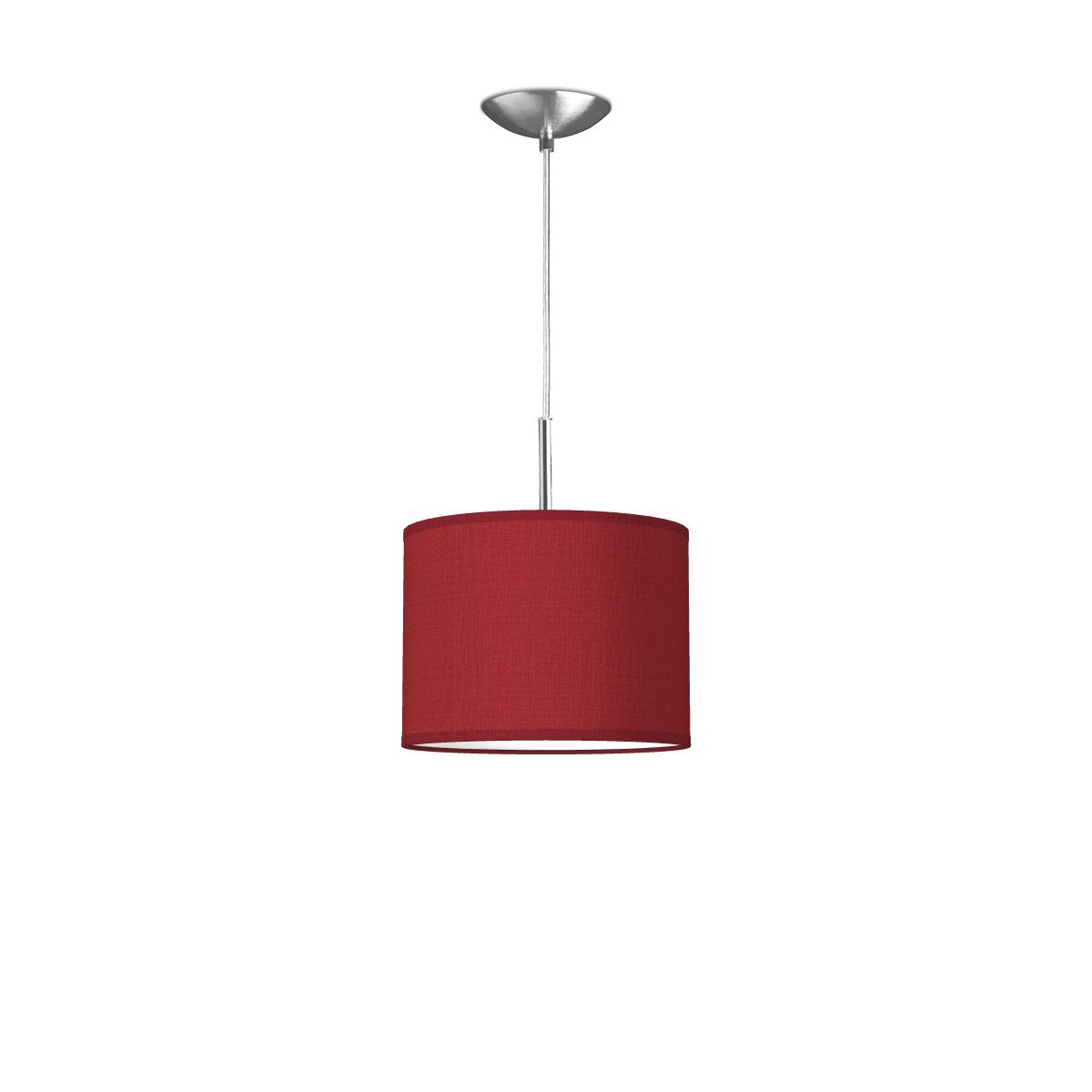 hanglamp tube deluxe bling Ø 25 cm - rood