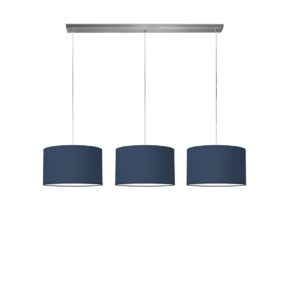 hanglamp beam 3 bling Ø 35 cm - blauw