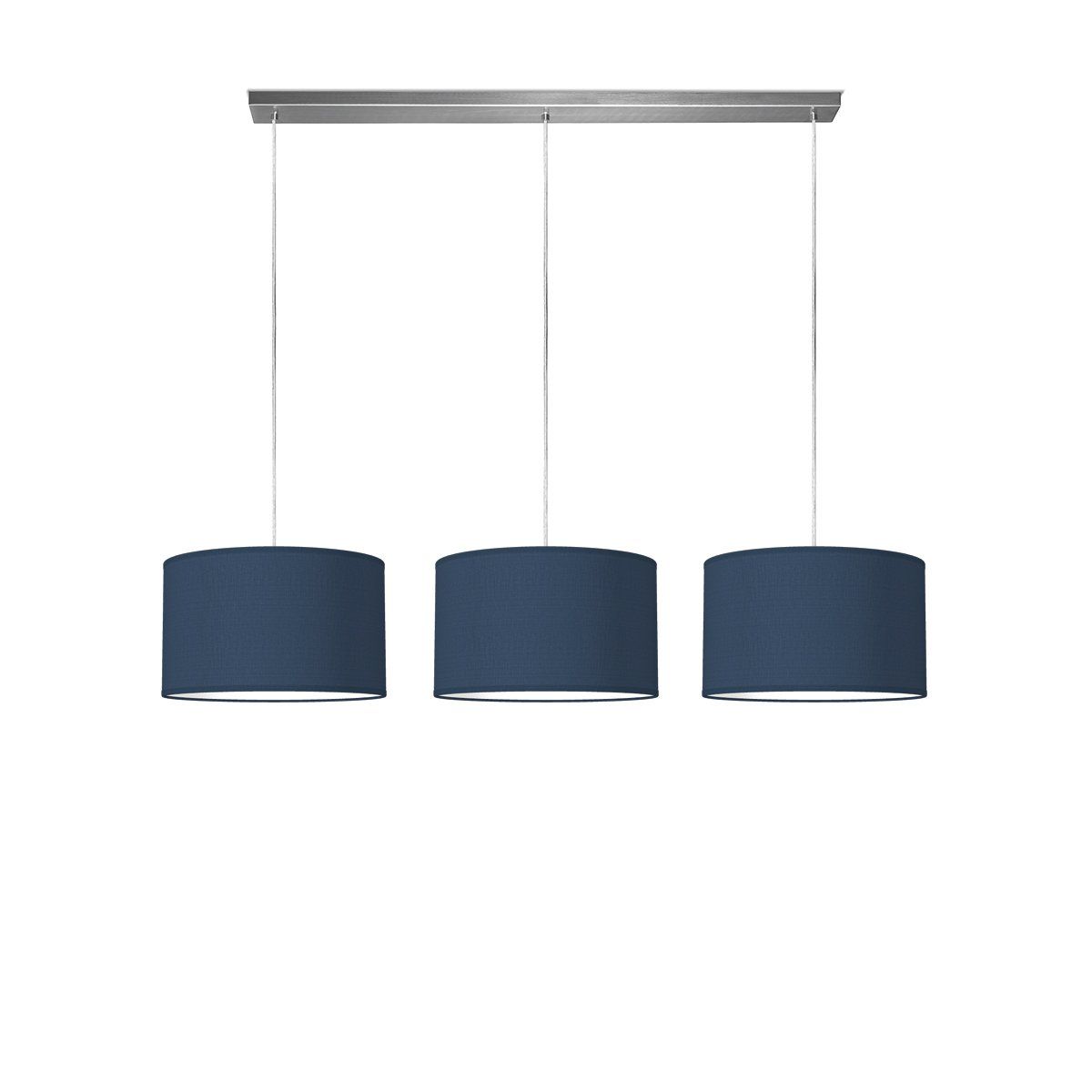 hanglamp beam 3 bling Ø 35 cm - blauw