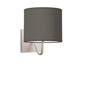 wandlamp beach bling Ø 20 cm - antraciet