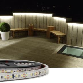3 meter Helder Wit Premium led strip voor buiten losse strip