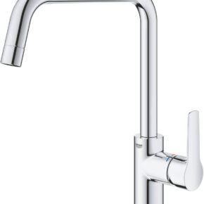 Grohe Start Quickfix verhoogde keukenmengkraan hoek chroom