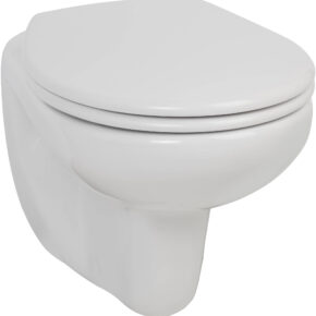 Saqu Ecoline hangtoilet 36x54x34,5cm Wit