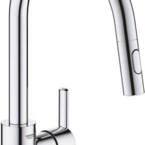 Grohe Feel Quickfix keukenmengkraan chroom