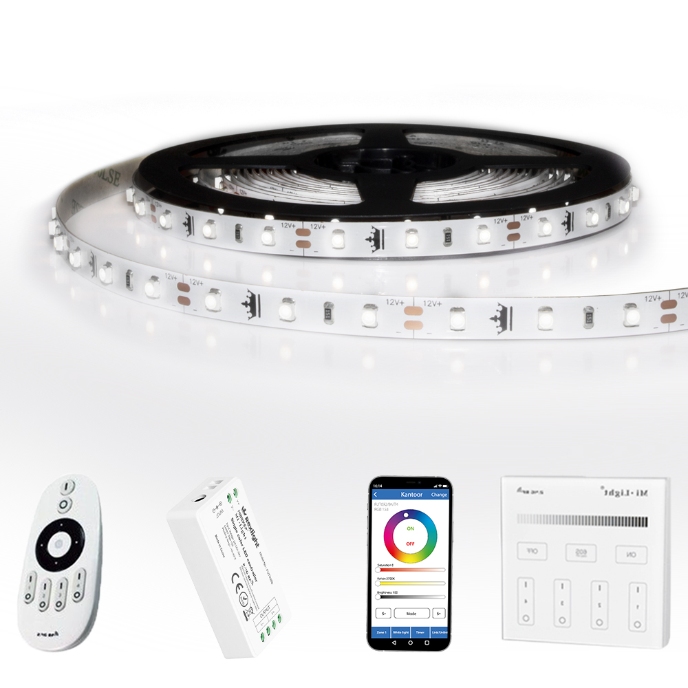 35 METER - 2100 LEDS complete led strip set Koud Wit