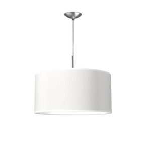 hanglamp tube deluxe bling Ø 50 cm - wit