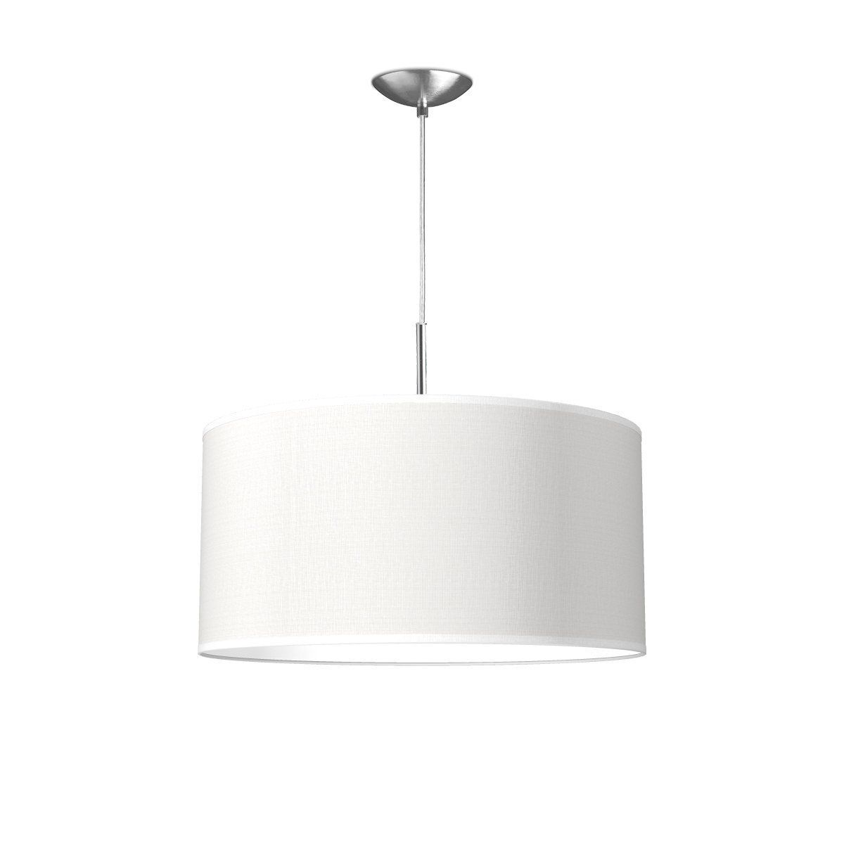 hanglamp tube deluxe bling Ø 50 cm - wit