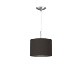 hanglamp tube deluxe bling Ø 25 cm - zwart