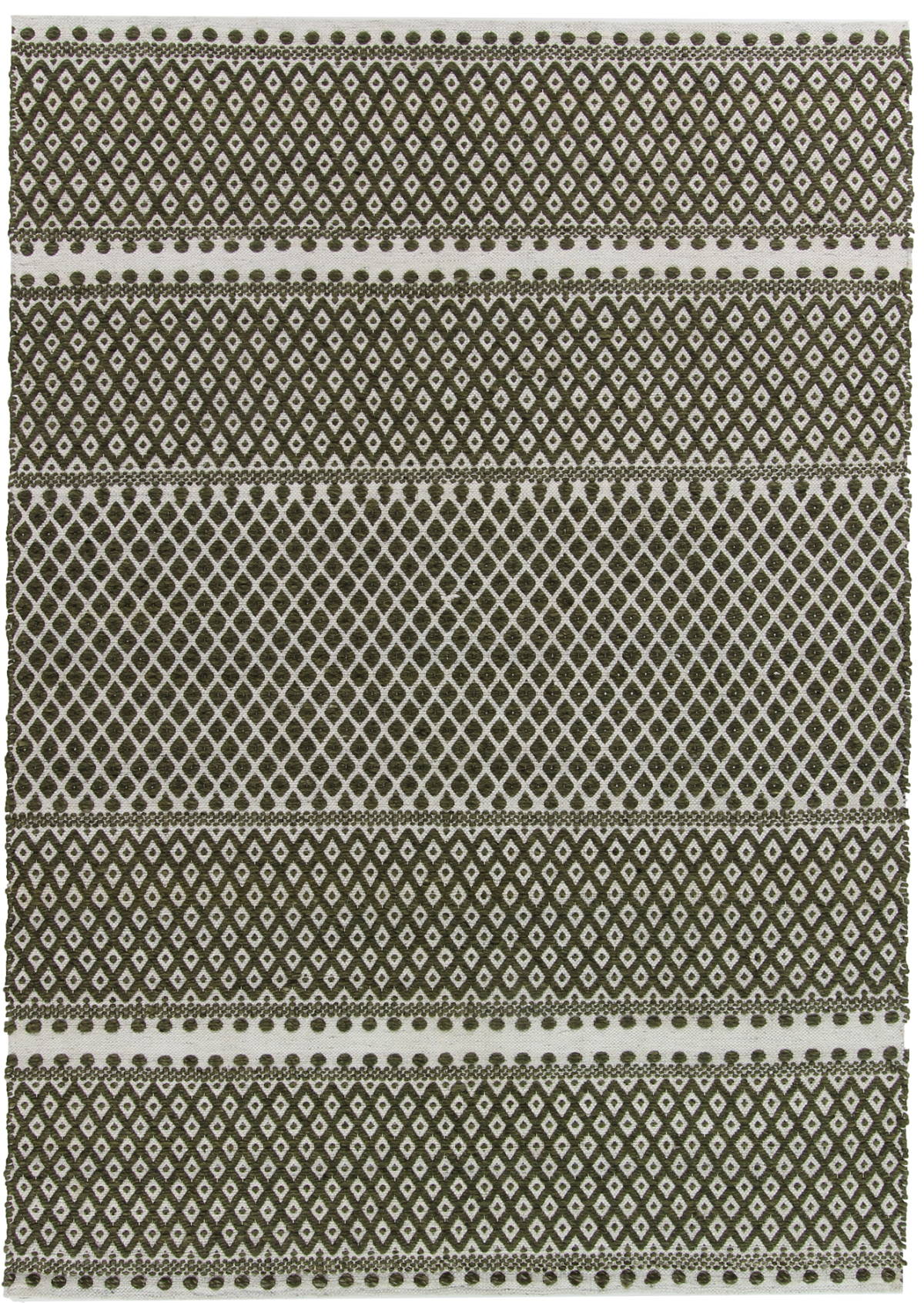 Brinker Carpets - Feel Good Saint Army Green - 170x230 cm Vloerkleed