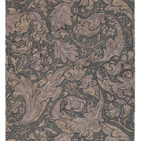 Morris & Co - Bachelors Button charcoal 28205 - 250x350 cm Vloerkleed
