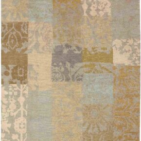 Brink en Campman - Yara Patchwork 194001 - 250x350 cm Vloerkleed