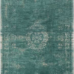 Louis de Poortere - 8258 Fading World Medallion Jade - 280x360 cm Vintage Vloerkleed