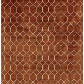Brinker Carpets - Feel Good Laatz Terra - 170x230 cm Vloerkleed