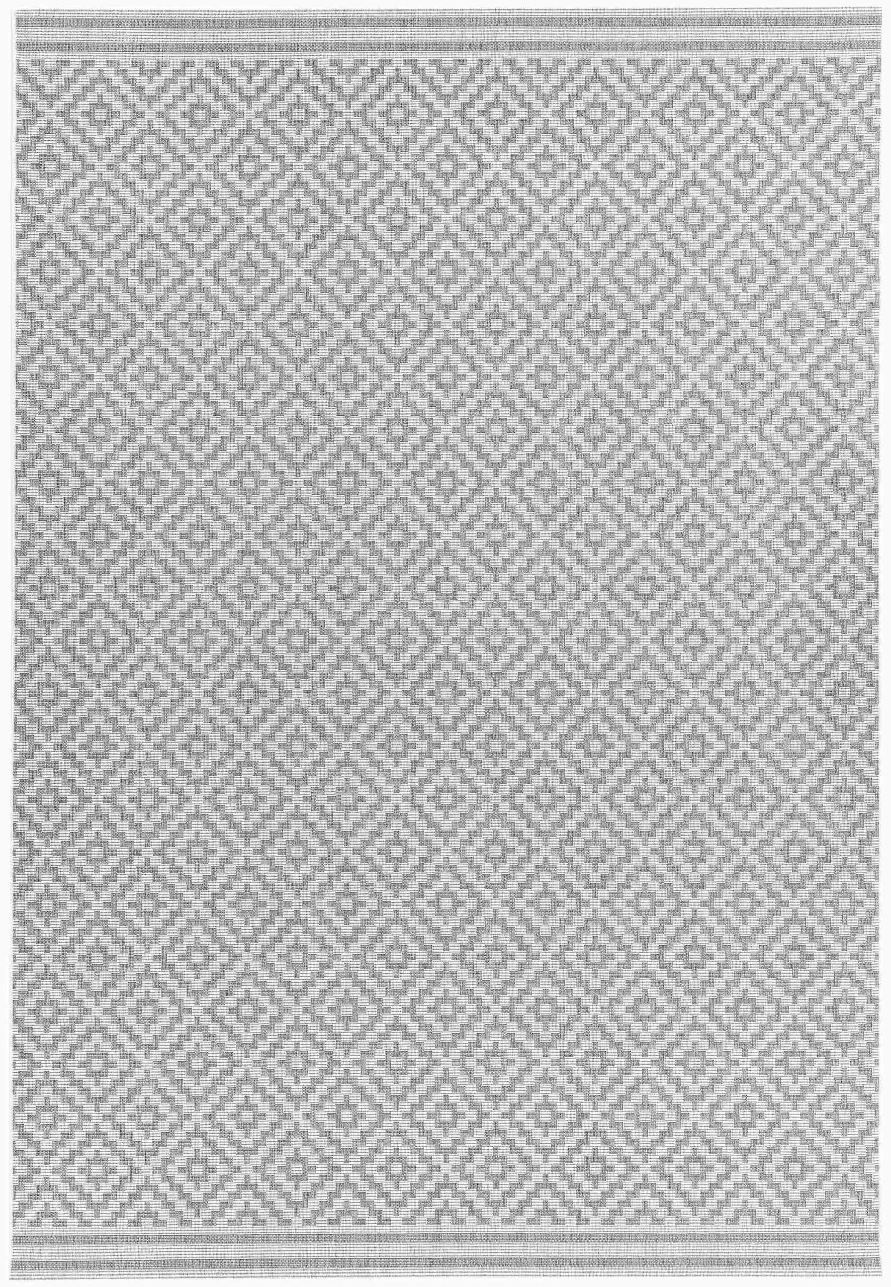 Easy Living - Patio-11-Diamond-Grey - 200x290 cm Vloerkleed