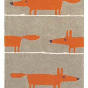 Scion - Mr Fox Cinnamon 25303 - 090x150 cm Vloerkleed