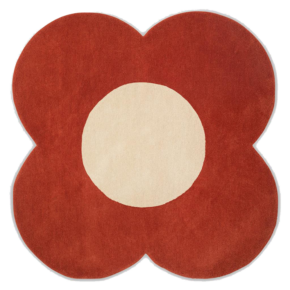 Orla Kiely - Flower Tomato 061303 - 150 rond Vloerkleed