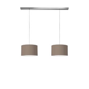 Home sweet home hanglamp Beam 2 Bling Ø 35 cm - taupe