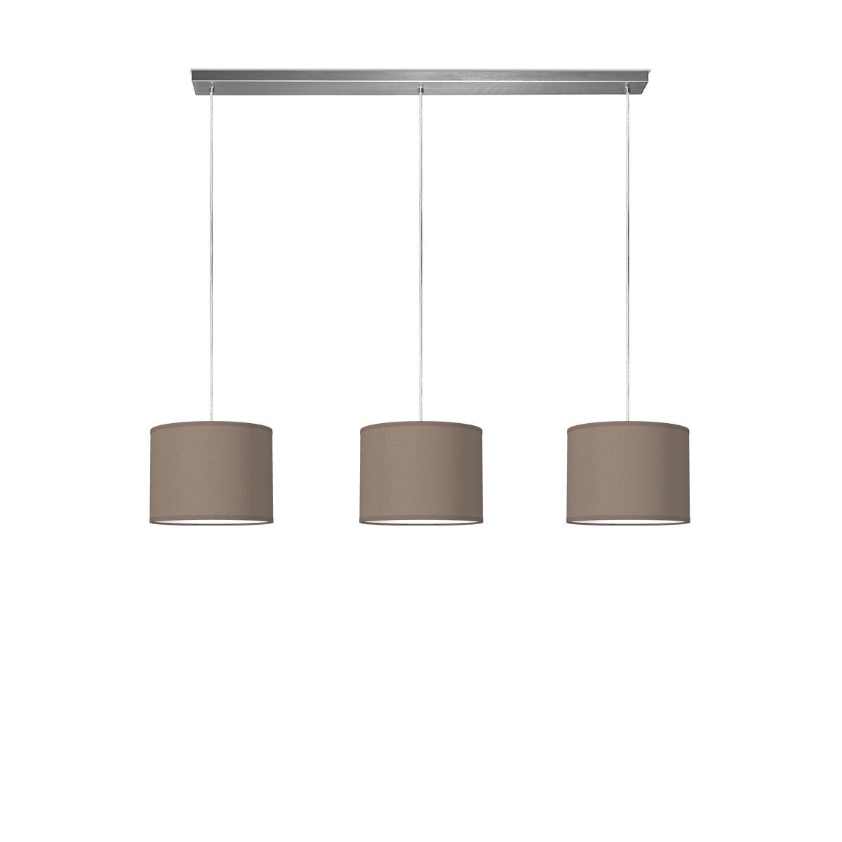 hanglamp beam 3 bling Ø 25 cm - taupe