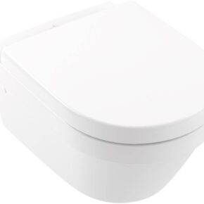 Villeroy & Boch Architectura hangtoilet met soft-close toiletbril 37x53x33cm Wit