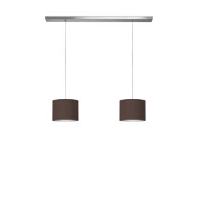 Home sweet home hanglamp Beam 2 Bling Ø 25 cm - bruin