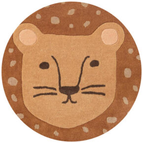 Brink en Campman - Decor Kids Lion 141403 - 80 Rond Vloerkleed