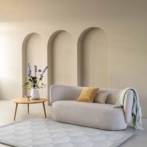 MOMO Rugs Designer Collection - MOMO Rugs Designer Elvire Mermaid Arctic Grey - 300x400 cm Vloerkleed